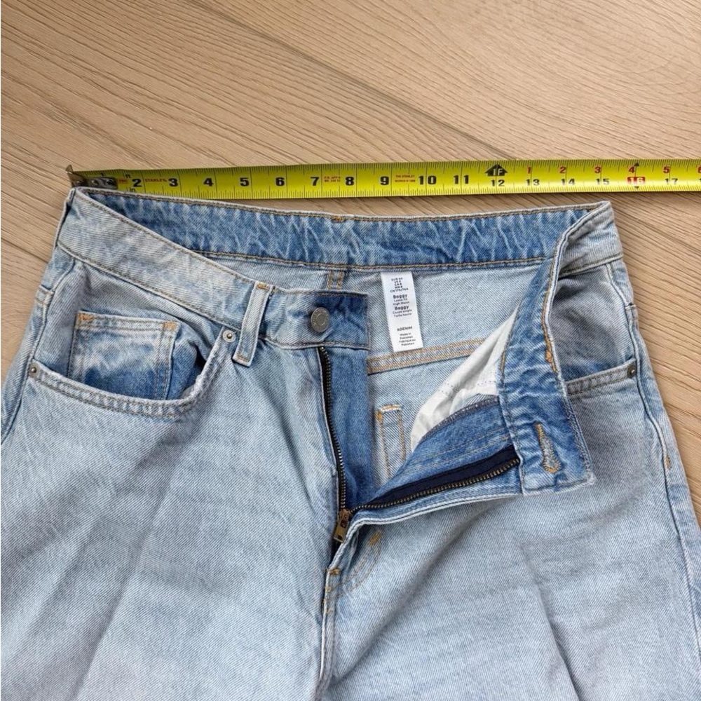 Light Blue Distressed Jeans - Picture 3 of 5